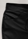 Black Stretch Cowboy Lace Up Leather Pants