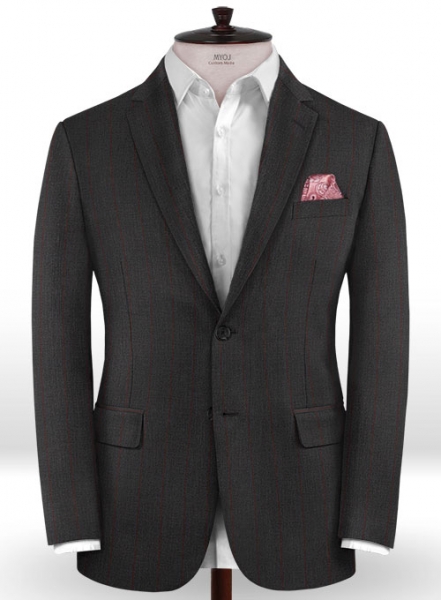 Napolean Rodrio Charcoal Wool Jacket