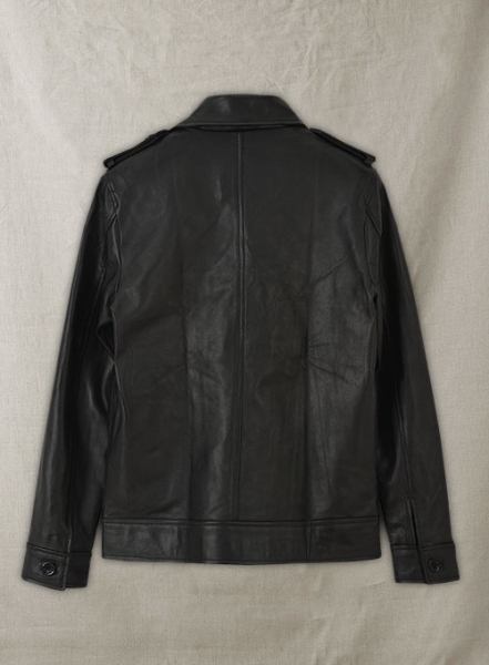 Short Trench Leather Jacket : Made To Measure Custom Jeans For Men ...