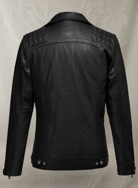 Ironwood Black Biker Leather Jacket
