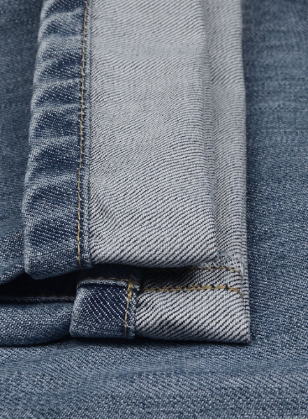 Smokey Blue Jeans - Stone Wash