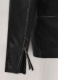 Rubbed Black Bradley Cooper Burnt Leather Jacket
