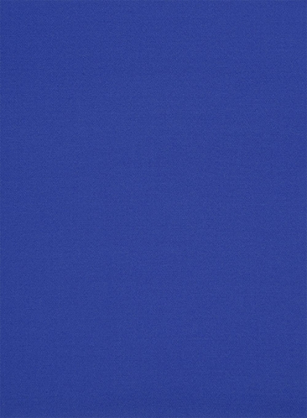 Italian Vivid Blue Cotton Jacket