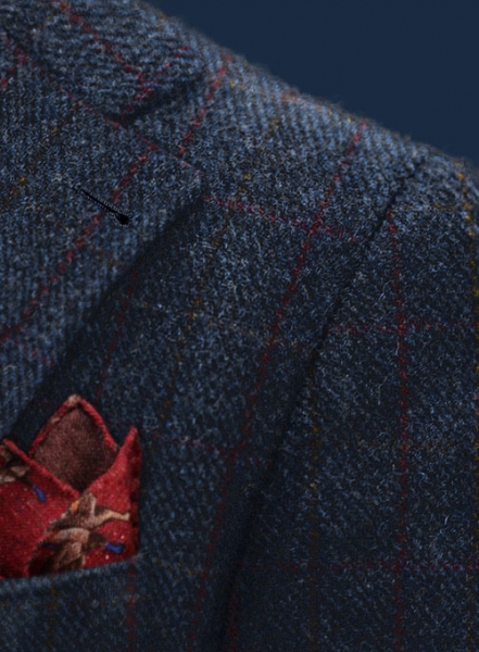 Harris Tweed King Blue Jacket