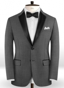 Napolean Gino Gray Wool Tuxedo Jacket