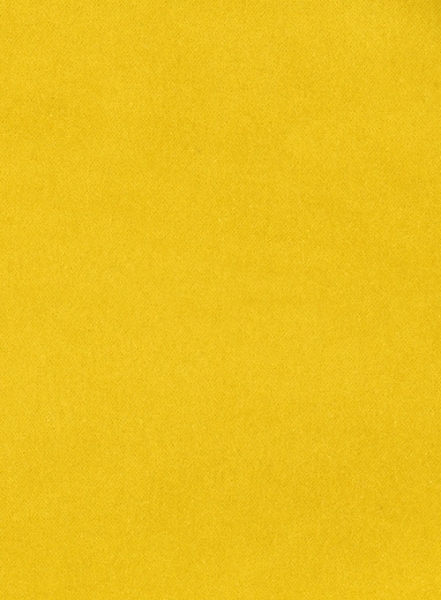 Yellow Velvet Tuxedo Suit