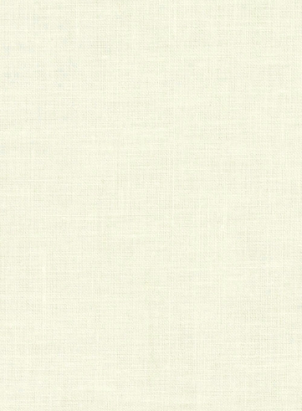 Cream Cotton Linen Shirt - Full Sleeves