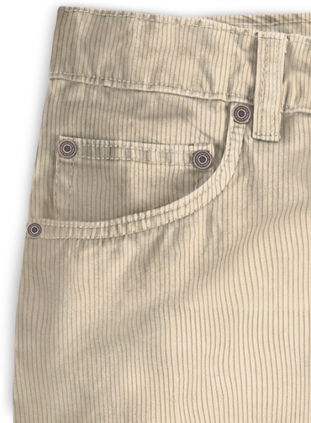 Fawn Corduroy Jeans - 8 Wales
