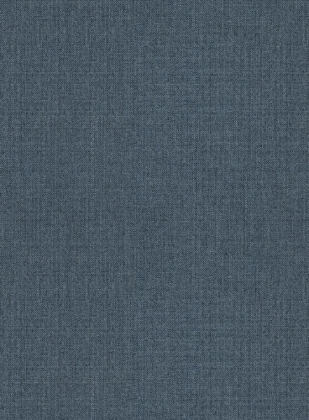 Napolean Stretch Pacific Blue Highland Wool Trousers