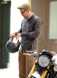Ryan Reynolds Leather Jacket #2  Ryan Reynolds Leather Jacket #2