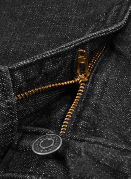 Stone Carbon Black Hard Wash Stretch Jeans - Look # 121