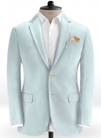 Stretch Summer Weight Spring Blue Chino Jacket