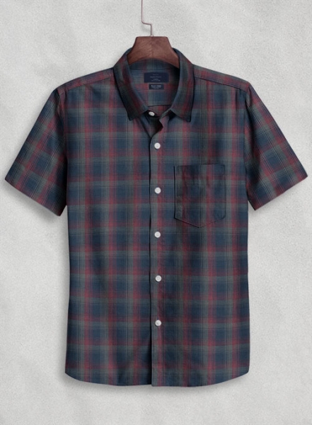 S.I.C. Tess. Italian Cotton Mappi Shirt - Half Sleeves