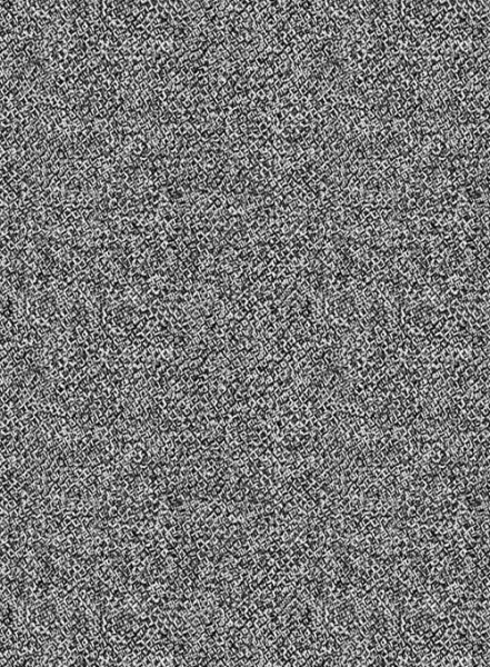 Basket Weave Gray Tweed Overcoat