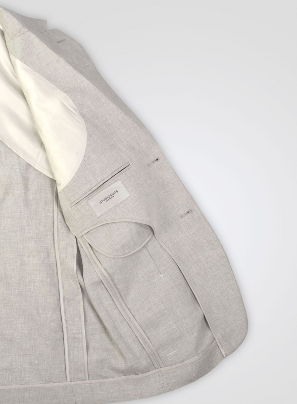 Italian Meadow Unstructured Linen Jacket
