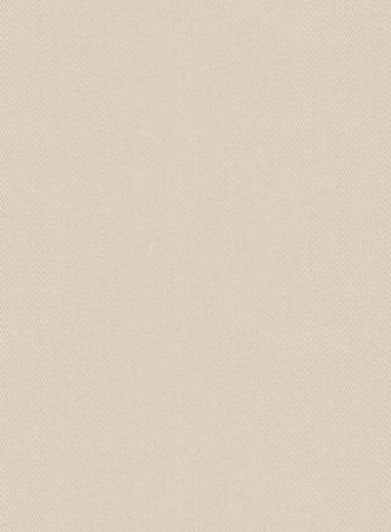 Beige Stretch Chino Jacket