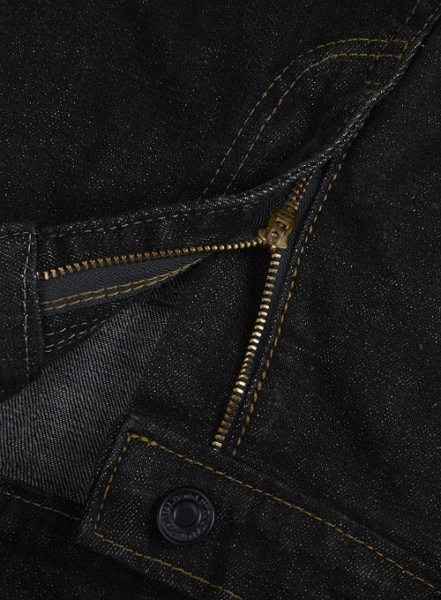 Logan Black Hard Wash Stretch Jeans