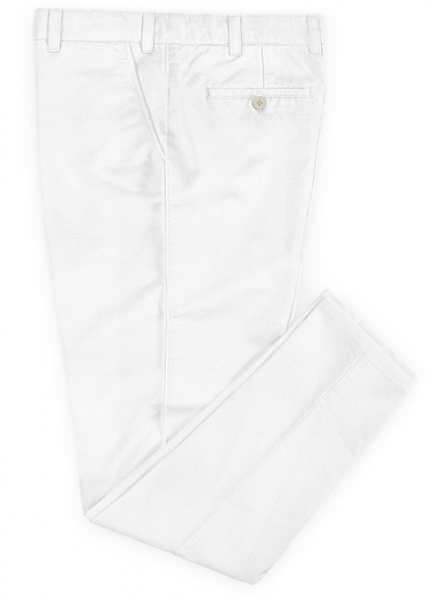 Summer Weight White Chinos