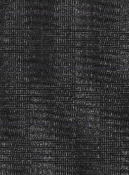 Huddersfield Glen Charcoal Pure Wool Pants