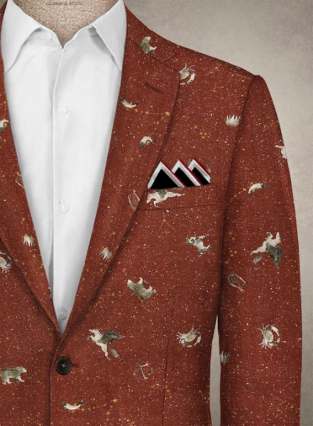 Italian Organic Silk Redini Jacket