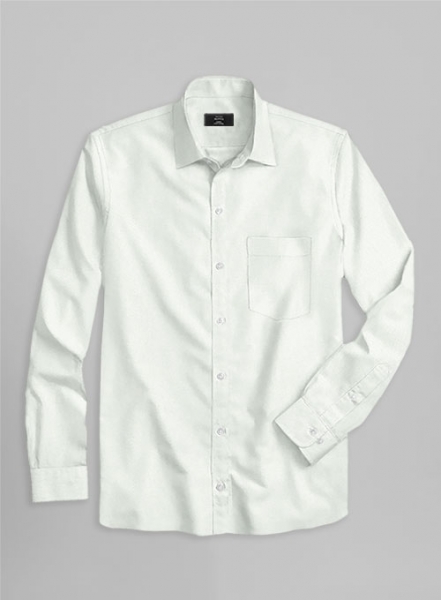 Silver Gray Stretch Poplene Shirt