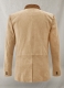 Latte Beige Suede Hampton Leather Blazer