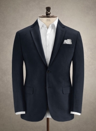 Caccioppoli Cotton Gabardine Navy Blue Jacket Caccioppoli Cotton Gabardine Navy Blue Jacket