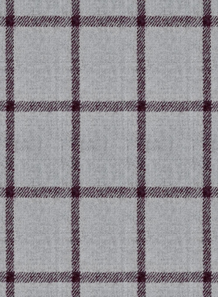 Italian Oduri Gray Checks Tweed Jacket