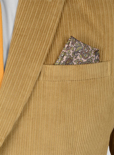 Lt Khaki Thick Corduroy Jacket