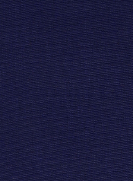 Ink Blue Cotton Wool Stretch Suit