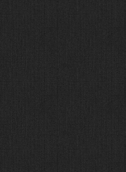 Napolean Sombre Black Wool Suit