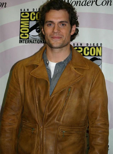 Henry Cavill Leather Jacket #1