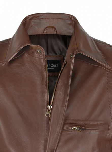 Hunter Bomber Leather Jacket