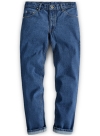 Classic Heavy Blue Stone Wash Jeans