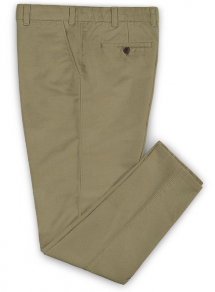 Summer Weight Stone Khaki Chinos