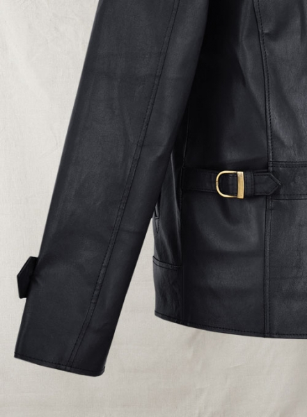 Dark Blue Stretch Tom Cruise Premier Leather Jacket