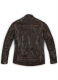 Retro Leather Jacket with Hoodie