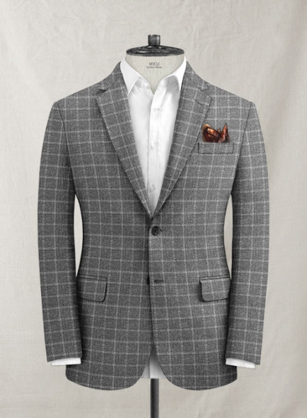 Italian Linen Riko Checks Jacket