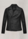 Emma Stone Leather Jacket #1