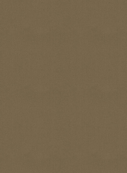 Dark Beige Feather Cotton Canvas Stretch Suit