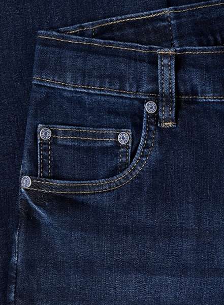 Bronco Blue Stretch Hard Wash Whisker Jeans
