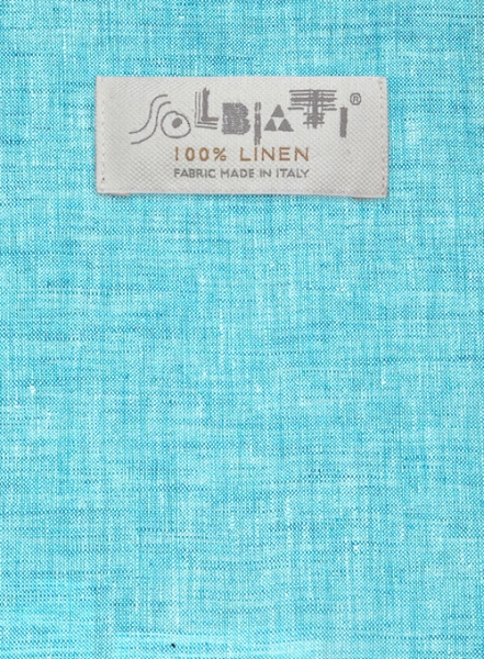 Solbiati Robin Blue Linen Shirt