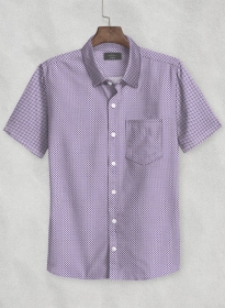 Italian Cotton Rasoda Shirt - Half Sleeves