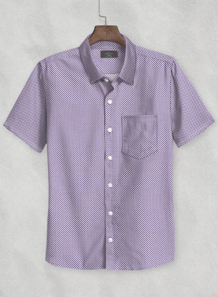 Italian Cotton Rasoda Shirt - Half Sleeves