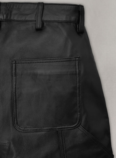 Stylist Carpenter Leather Shorts