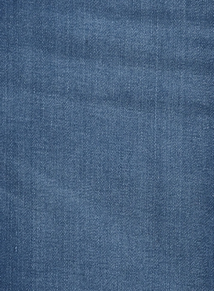 Cove Blue Stretch Stone Wash Whisker Jeans