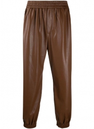 Comfy Leather Jogging Pants