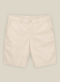 Light Khaki Stretch Chino Shorts