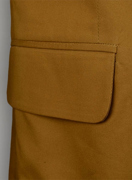 Summer Weight Dk Khaki Chino Jacket