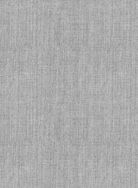 Scabal Worsted Light Gray Wool Pants